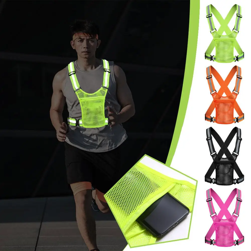 Running Gear Jacket - سترات عاكسة للسلامة خفيفة الوزن قابلة