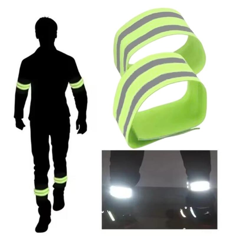 Running Visibility Gear - أشرطة عاكسة عالية الوضوح قابلة للتعديل