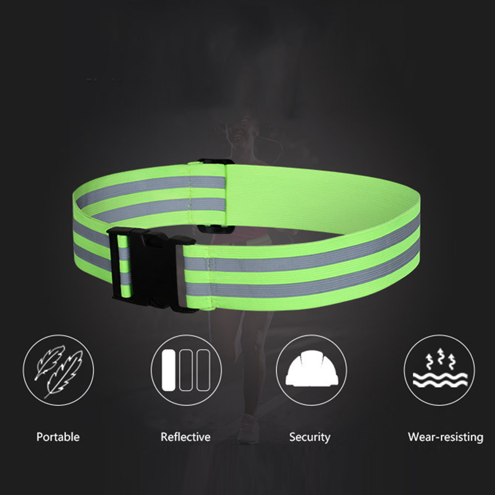 حزام عاكس قابل للتعديل، معدات  - مراجعة Running Visibility Gear وسعره