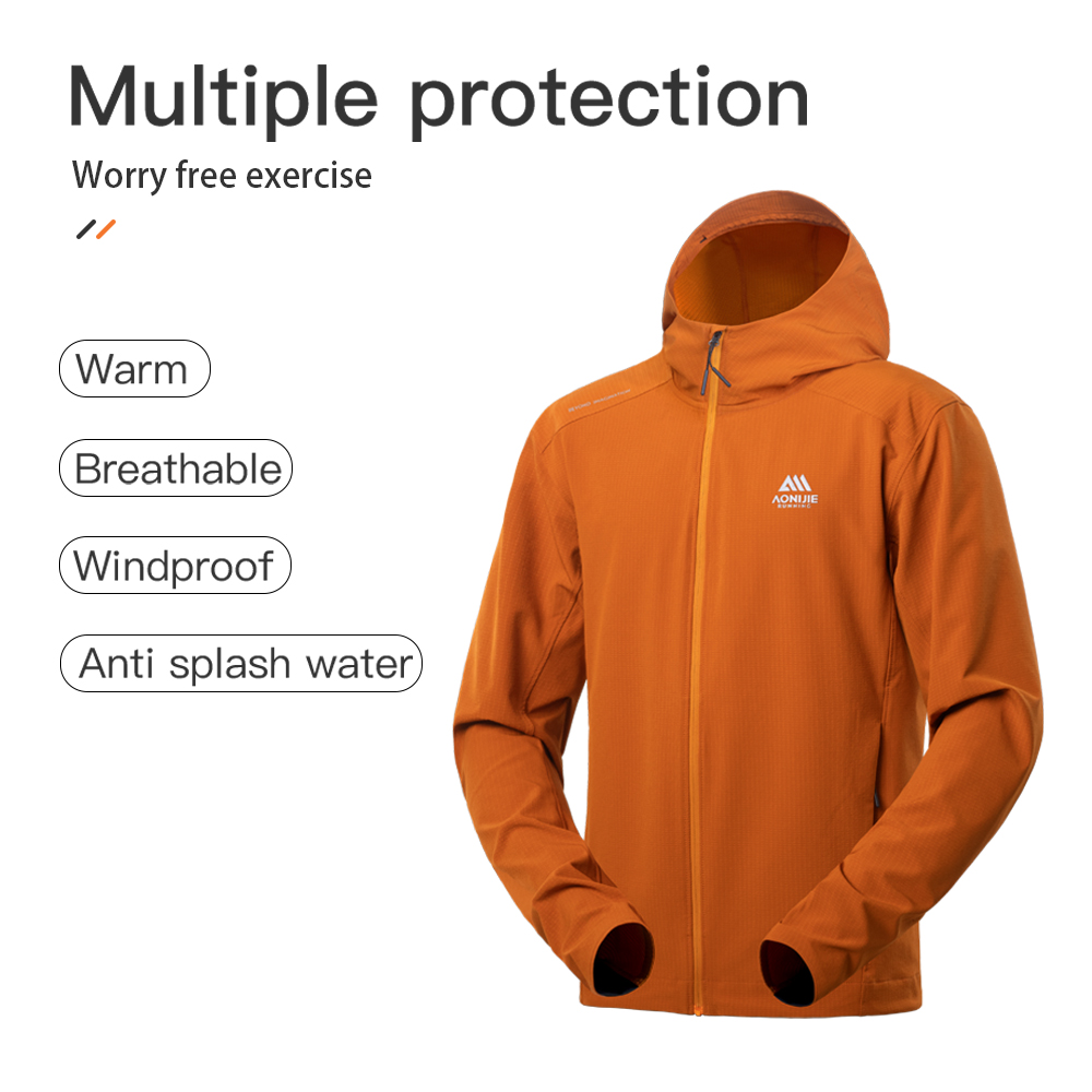 Aonijie الرجال سترة واقية من ا - مراجعة Running Gear Jacket وسعره
