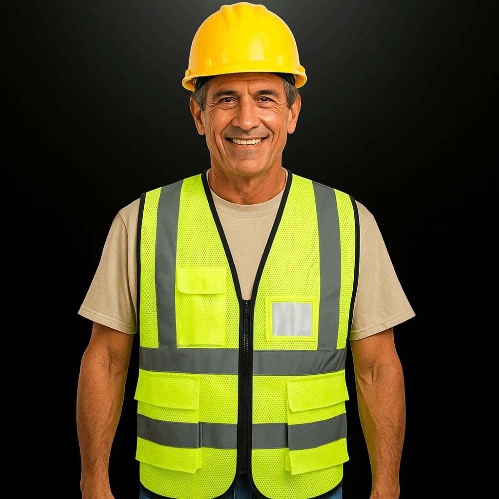 سترة عاكسة عالية الوضوح مع جيب - مراجعة Running Visibility Gear وسعره