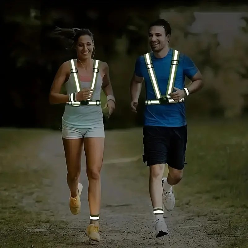 سترة عاكسة للجري، سترة أمان عا - مراجعة Running Visibility Gear وسعره