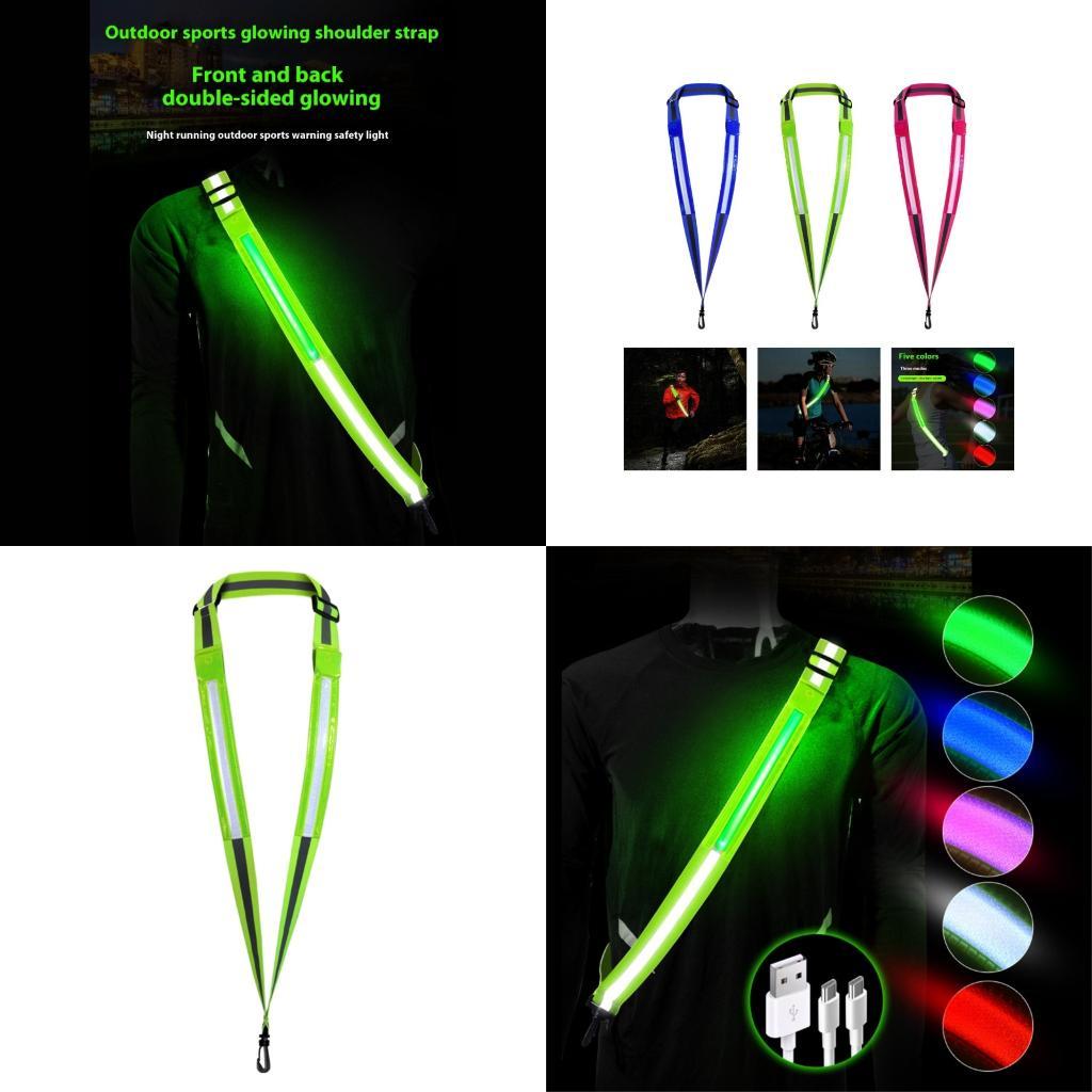 حزام R6FFE Cycling عاكس 5 لون  - مراجعة Running Visibility Gear وسعره