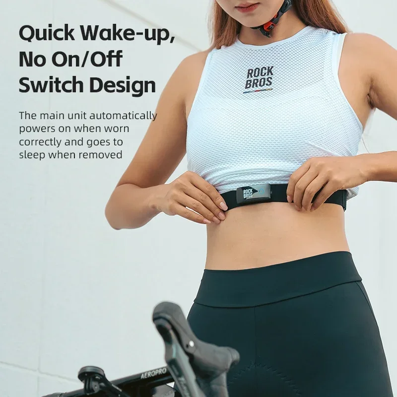 ROCKBROS ترقية مراقب معدل ضربا - مراجعة Heart Rate Strap Chest وسعره