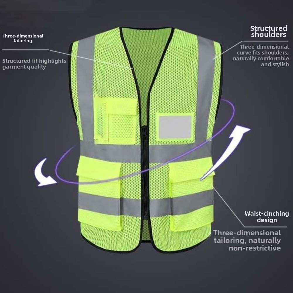 سترة عاكسة عالية الوضوح تحذير  - مراجعة Running Visibility Gear وسعره