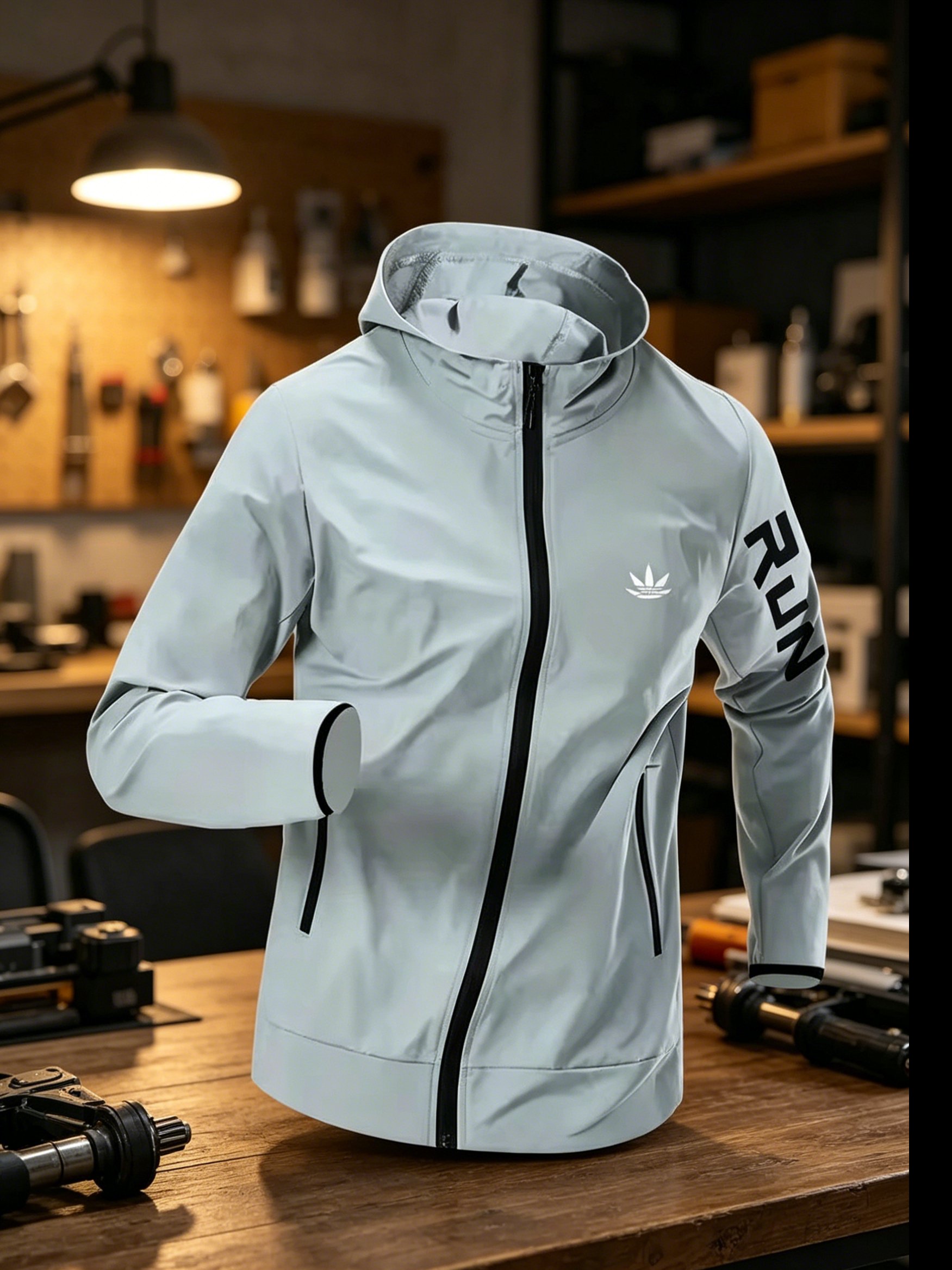 سترة رياضية رجالية مقاومة للري - مراجعة Running Gear Jacket وسعره