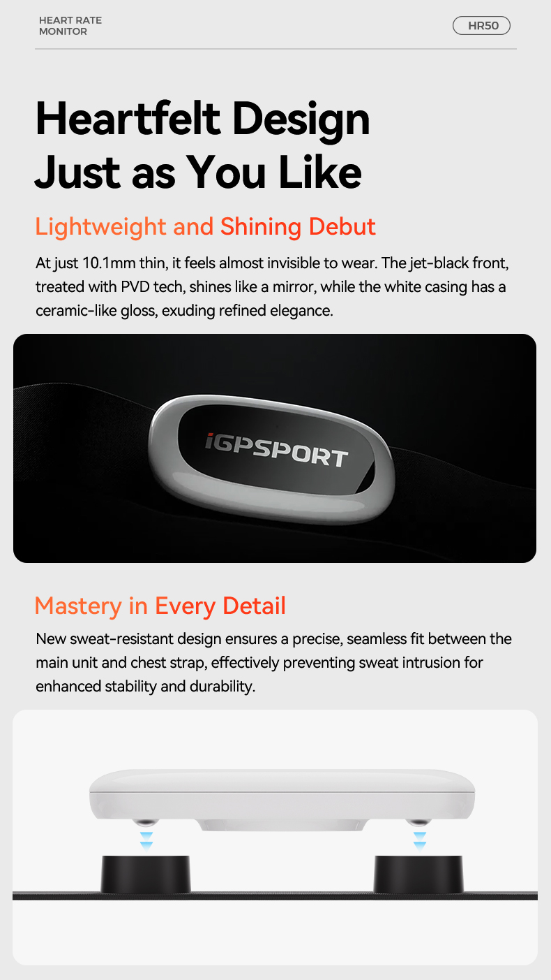 IGPSPORT HR50 مراقب معدل ضربات - مراجعة Heart Rate Strap Chest وسعره